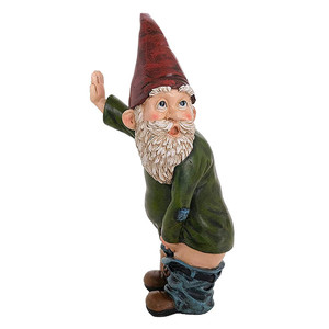 Statue <span class=keywords><strong>de</strong></span> gome <span class=keywords><strong>de</strong></span> jardin en polyrésine/résine, décoration amusantes, faite à la main, ornement <span class=keywords><strong>de</strong></span> gaines <span class=keywords><strong>de</strong></span> jardin, décoration d'extérieur - Product Image 5