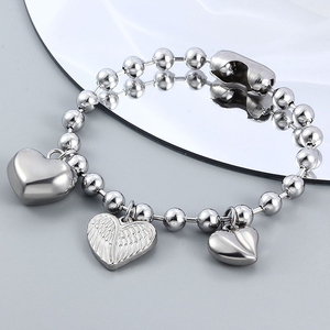 Demandez le catalogue <span class=keywords><strong>U</strong></span>, nouveaux bracelets tendance, forme <span class=keywords><strong>de</strong></span> clé <span class=keywords><strong>de</strong></span> serrure à <span class=keywords><strong>50</strong></span> cœurs, plaqué or, acier inoxydable, bijoux cadeau - Product Image 5