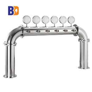 Enfriador de <span class=keywords><strong>cerveza</strong></span> de <span class=keywords><strong>barril</strong></span> tipo U de 8 orificios Torre de grifo de acero inoxidable y plástico Capacidad de 3 <span class=keywords><strong>litros</strong></span> <span class=keywords><strong>para</strong></span> dispensador de fiestas - Product Image 2