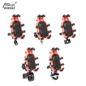 Soporte para teléfono inteligente de bicicleta de Motor soporte para teléfono móvil de motocicleta para bicicleta conducción más segura - Product Image 2