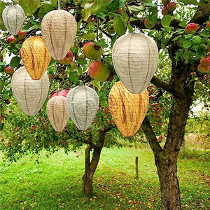 Wasp <b>Nest</b> Decoy Hanging Wasp Deterrent <b>Nest</b> Repellent Hornet Bee Away Outdoor Garden Yard Tree Patio <b>Protective</b> Lantern - Product Image 2