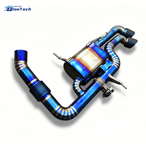 Sistema de escape Cat-Back de titanio de grado de competición de primera categoría con válvulas integradas de fábrica para BMW i8 1.5T híbrido enchufable - Product Image 3