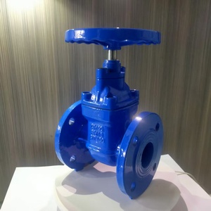 Detong dễ uốn sắt z45t mặt bích giấu thân cứng con dấu hướng dẫn sử dụng nước cửa van DN50-DN300 tráng nhựa Epoxy ngăn chặn sự ăn mòn - Product Image 5