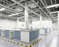 Rendu 3D de laboratoire - Design moderne pour applications en atelier scolaire et hospitalier