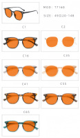 Gafas con Logotipo Personalizado, Superventas, para Niños, Unisex, con Patrón Geométrico, Montura Negra, Aro Completo, Ligeras, Anti-Luz Azul