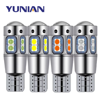 2/4 Stück Superhelle T10 W5W 168 192 LED-Rückleuchten Weiß 3030 10SMD 12V Auto-LED-Lampe CANBUS Fehlerfrei Auto-Markierungsleuchte Parklicht