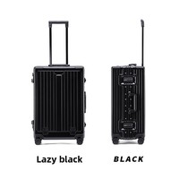 Valise à roulettes multifonctionnelle à ouverture frontale de 20 pouces avec serrure TSA, interface USB et support téléphone