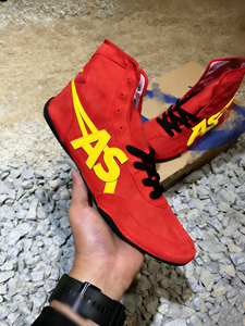 Chaussures de <span class=keywords><strong>lutte</strong></span> élégantes à blocs de couleur, vente directe d'usine, entraînement complet en salle de sport, boxe, combat et chaussures de Sanda - Product Image 2