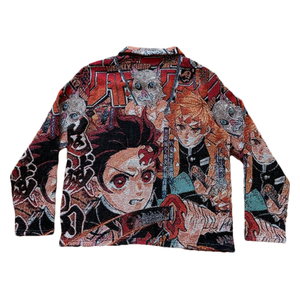 Arazzo <span class=keywords><strong>abbigliamento</strong></span> <span class=keywords><strong>uomo</strong></span> Plus size giacche per <span class=keywords><strong>uomo</strong></span> 2021 tessuto Full Zip Up Streetwear giacca Custom Designer Street Tapestri cappotti - Product Image 6