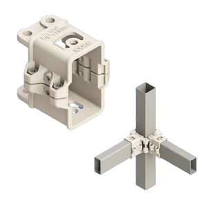 Ağır hizmet tipi kare boru konektörleri, kaynak olmadan ağır hizmet tipi boru bağlantı parçaları kare boru konektörü için kaynaksız seçenekler - Product Image 6