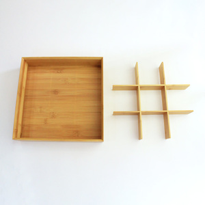Caja de Presentación de Sushi Japonesa Premium, Bandeja de Servicio con Compartimentos de Madera, Caja Bento de Lujo para Restaurante, Hotel, Catering - Product Image 4