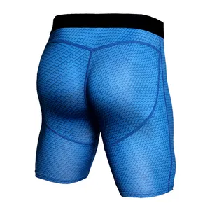 Mens Swimwear Swimming Shorts Bicycle Gym Sport Running Athletic Tight Fit Pants Running Shorts