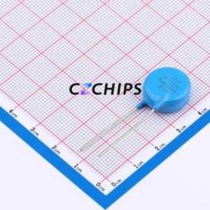 วาริสเตอร์ RM14D162KD1IE100ผ่านชิ้นส่วนรู (THT),P = 7.5mm ตัวต้านทาน1.6kV 2.64kV 1.28kV 910V - Product Image 1