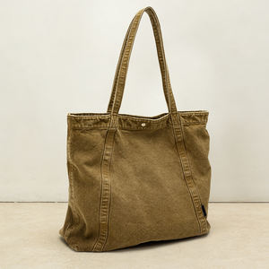 por mayor personalizada, OEM 2025, nueva marca para mujer, bolsos de hombro de cuero Vintage de gran capacidad para mujer - Product Image 3