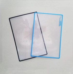 Kính lúp giấy <span class=keywords><strong>3x</strong></span> PVC ống kính 180*120 mét <span class=keywords><strong>Magnifying</strong></span> Bookmark - Product Image 2