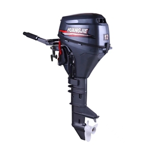 New 4 Stroke 12HP 8.8kw Gasoline Powered Manual CDI Long Sahft Marine Engine for <b>Boat</b> Yacht <b>Motor</b> - Product Image 1