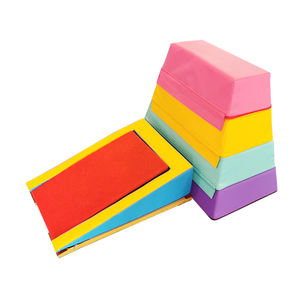 卸売PVCキッズソフトブロックパルクール4ボールトフォームボックス壁ブロックパルクールスポッティングボールト用 - Product Image 3