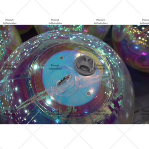 Boule miroir gonflable brillante avec pompe, personnalisable avec logo, en PVC, pour décoration - Vente flash - Product Image 4