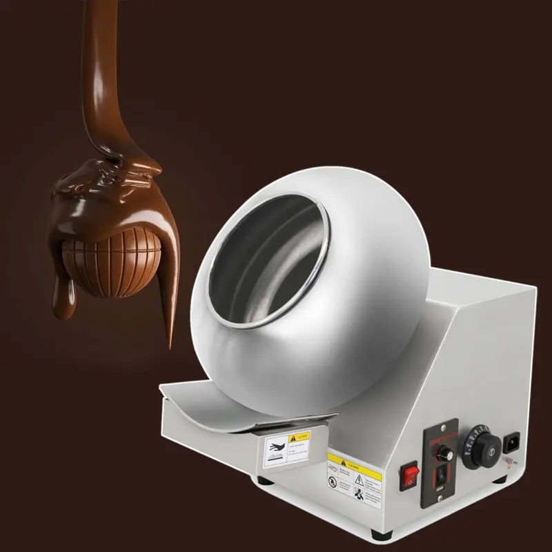 Machine d'enrobage automatique pour comprimés Machine d'enrobage pour chocolat Moule d'enrobage pour sucre