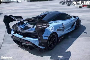 FORMcLaren 720S Kit carrosserie 720S amélioré <span class=keywords><strong>Senna</strong></span> <span class=keywords><strong>GTR</strong></span>-style pare-chocs en fibre de carbone lèvre avant jupe latérale diffuseur spoiler capot - Product Image 5