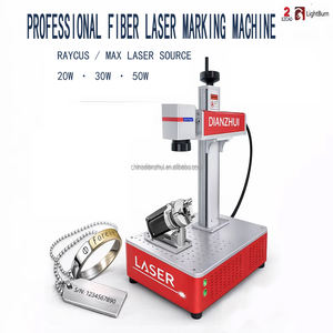 Graveur Laser Fibre de Bureau 20W 30W 50W avec <span class=keywords><strong>Scanner</strong></span> Galvo | Marquage sur Bijoux, Étiquettes, Acier Inoxydable Compatible Lightburn - Product Image 3