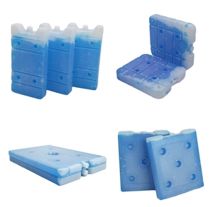 Gümrükleme toptan HDPE Icepacks kullanımlık jel buz blok soğutucu soğutucu çanta soğutma gıda için birden boyutları konteyner soğutucu