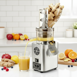 Presse-agrumes commercial, extracteur lent <span class=keywords><strong>de</strong></span> fruits, orange, <span class=keywords><strong>pomme</strong></span>, automatique, électrique, légumes, agrumes, presse-agrumes 600w 1200w 1500w 2000w 3000w - Product Image 2