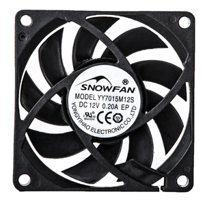 Chất Lượng Cao Dc 7015 70*70*15 Mét Quạt Tản Nhiệt 12 Volt 24 Volt 48 Volt DC Quạt Làm Mát - Product Image 1