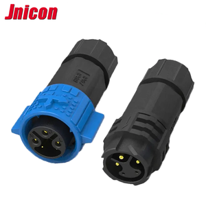 Jnicon M19 20A Max Không Thấm Nước IP67 Dây Cáp Nối Đẩy Khóa Điện 2-22 Pin Tín Hiệu Điện Kết Nối Gắn Kết Bảng Điều Khiển Ổ Cắm - Product Image 1