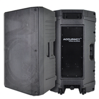 Accuracy Pro Audio CBQ15 Haut-parleur portable en plastique 15 pouces 200W Système audio Son Haut-parleurs passifs professionnels