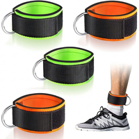 Sangles de cheville réglables pour machine à câbles, pour entraînement de force des bras et des jambes en salle de sport, exercices de fitness