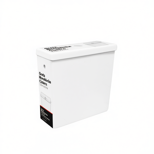 Cisterna Monobloque Greta con Conexión Lateral Blanca 80x45x75 Cm - Product Image 3