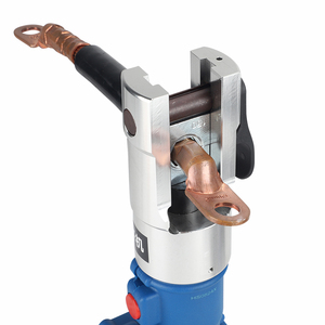 SME-240300 Battery-Powered Hydraulic Crimping <b>Tool</b> - Straight Handle Cable Crimper SME-240300 Battery Powered Cable Cri - Product Image 5