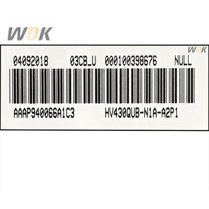 Écran LCD à cellules ouvertes 43 pouces HV430QUB-N1A, panneau de remplacement pour téléviseur <span class=keywords><strong>Hisense</strong></span> BOE, écrans LCD pour téléviseurs intelligents BOE 43 pouces - Product Image 4