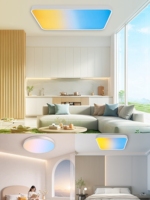 Plafonniers encastrés SMD2835 modernes en aluminium à LED Panneau lumineux 2x4 RGBW avec éclairage DMX512 Control Sky pour le salon