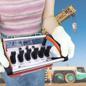 Grue à portique à double poutre de conception récente, arrêt d'urgence, résistance aux chocs et à la corrosion, protection IP65, télécommande 225M, PA66 haute performance - Product Image 2