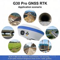 Version Internationale Stonex S30 Pro Intégrée avec Laser 50m, Double Caméra AR, Récepteur GNSS RTK IMU et Logiciel Surpad