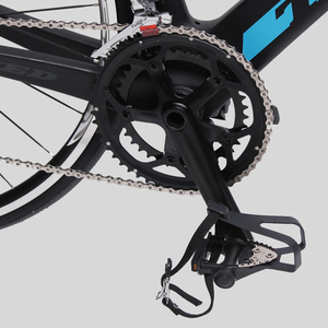 Bicicleta de Carretera Deportiva TXED de Fibra de Carbono de Buena Calidad, 20 Velocidades, con <span class=keywords><strong>Pedales</strong></span> Ordinarios, Ruedas 700C y Frenos de Caliper - Product Image 2