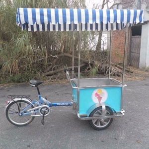 JX-FB230 Carrito Móvil de Acero Inoxidable a Gas/Eléctrico de 4 Ruedas Personalizable para Venta de Comida, Dulces y Snacks - Product Image 2