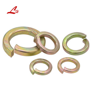 <span class=keywords><strong>Din127</strong></span> M8 M12 M16 M20 chia khóa máy giặt mùa xuân máy giặt với Bolt Nut thép carbon kẽm mạ vàng - Product Image 4