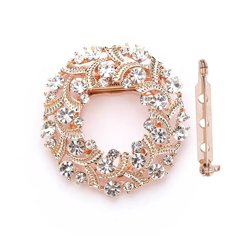 Luxuriöser bunter Strass-Schal-Clip für Damen Boho Weihnachten Weihnachten Schmuck Broche Bohème Schmetterling-Brochenschal Buckelstrauß