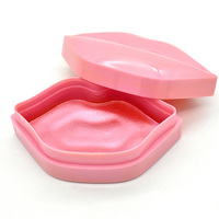 Groothandel Vel Lipmasker Roze Reparatie Private Label Biologisch Hydraterend Fruit Smaak Hydraterende Collageen Lip Slaapmasker