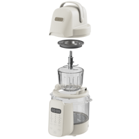 Machine à Alimentation Bébé Tout-en-Un : Cuiseur Vapeur, Mijoteuse, Mixeur, Préparateur de Repas pour Bébé à Commande Unique, Compatible Lave-Vaisselle