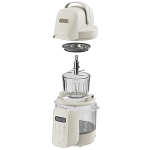 Machine à Alimentation Bébé Tout-en-Un : Cuiseur Vapeur, Mijoteuse, Mixeur, Préparateur de Repas pour Bébé à Commande Unique, Compatible Lave-Vaisselle - Product Image 3