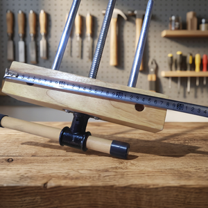 Woodworking <b>Clamp</b> Adjustable <b>Wood</b> Metric Home Improvement Clamping Tool - Product Image 2
