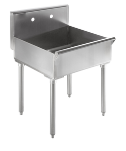 Commercial <b>Kitchen</b> Furniture Commercial Stainless Steel Utility Sink Single Bowl Floor Standing <b>Kitchen</b> Sink - Product Image 1
