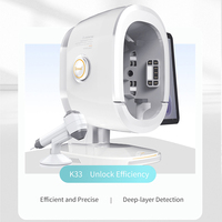 Portable 3d Professional Skin Analysis Machine AI Multi Spectrum Smart AI Facial Face Scanner Skin Analyzer With 3 Cameras