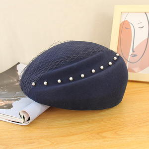 Chapeau à bec en laine pour adulte, chapeau en feutre, taille ajustable, élégant, casquettes bol, spécial fête, royaume-uni, X5117 - Product Image 2