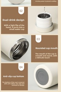Nova Garrafa Térmica Inteligente de Aço Inoxidável com Tampa com Tela de Exibição, Mantém Quente, À Prova de Vazamentos, Caneca Térmica a Vácuo para Presente, Logotipo Personalizado - Product Image 4