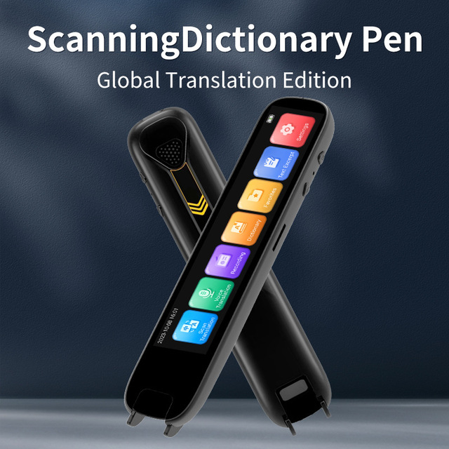 Scanning Pen Dictionary AI Voice Recognition 24/7 Support Offline Translation for Multilingual Learning-Great Tool for High